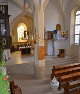 Kirche Possendorf-Innensanierung