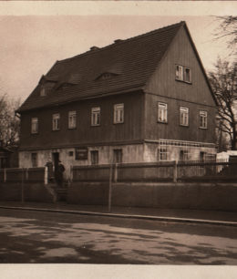 Werkstätten für Grabmalkunst in Gittersee Ende der 1920er Jahre